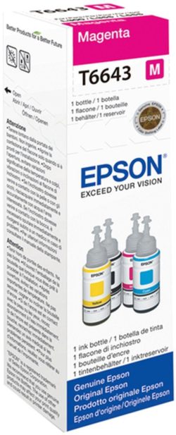 Epson EcoTank Magenta Ink Bottle (T6643)